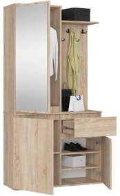 Predsieňová zostava ENTRO dub sonoma