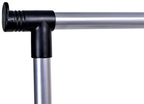 Vešiakový stojan VERA na kolieskach čierny