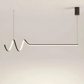 Toolight Toolight, LED závesné svietidlo 120cm, 36W, 3000K, LHJ030-CP, čierna, OSW-50013