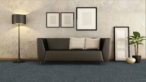 Lano, Koberec metráž Sparkle 723, na mieru, šíře 4m,5m, šedá, ab (mriežka), chodba / predsieň