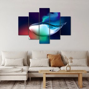 Obraz - Vesmírna veľryba (150x105 cm)