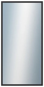DANTIK - Zrkadlo v rámu, rozmer s rámom 60x120 cm z lišty Hliník čierna (7005021)