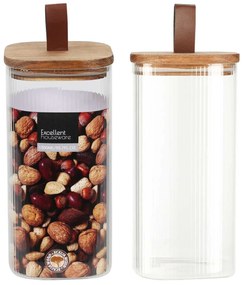 Sklenená nádoba na potraviny Stripe Square 1500ml