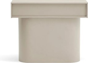 Béžový konzolový stolík 36x100 cm Totem – Teulat