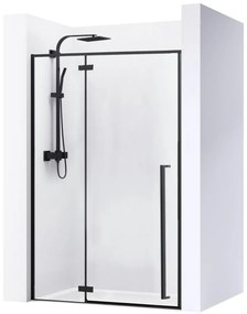 Sprchové dvere FARGO BLACK MAT 120 cm