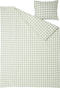 Bavlnené obliečky GREEN CUBIS zelené, 100% bavlna Rozmer obliečky: 70 x 80 cm | 140 x 200 cm