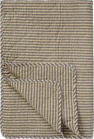 Ib Laursen Prešívaný prehoz Dark blue stems 130 × 180 cm