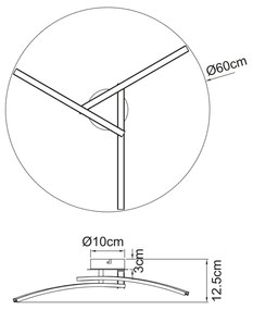 GLOBO TANSY I 67129-18 Stropné svietidlo