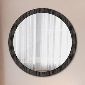 Okrúhle ozdobné zrkadlo Abstraktný kovový fi 100 cm