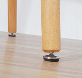 TRENDIE Jedálenský stôl SCANDI 120x80 biely