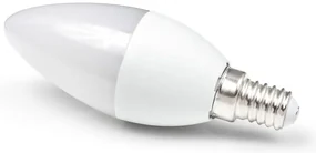 MILIO LED žiarovka C37 - E14 - 3W - 270 lm - studená biela