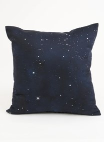 Saténová obliečka na vankúš 40 x 40 cm - Hviezdna obloha