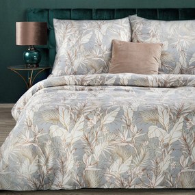 SATÉNOVÉ OBLIEČKY NIKA26 180X200 CM, 2KS 70X80 CM VZOROVANÉ