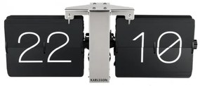 Designové překlápěcí hodiny KA5601BK Karlsson 36cm