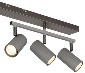 Globo 57911-5S - Bodové svietidlo ROBBY 5xGU10/35W/230V šedá