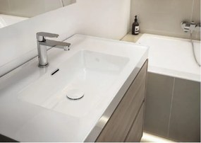 Cersanit Crea BOX skrinkové umývadlo 100cm, biela, K114-018