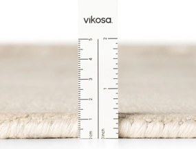 Vikosa, Kusový koberec Vikosa Jane 106293 Ivory, 80x150, biela, detská izba