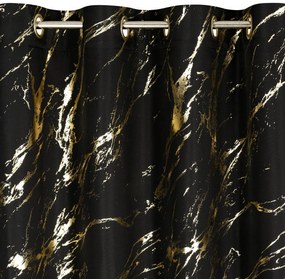 ZÁVES NA KRÚŽKOCH LANI 140X250 CM VZOROVANÁ