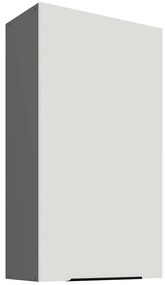 Kuchynská skrinka Aria-Wh/Ant Anti Fingerprint 60g-108 1f