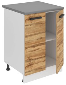 Kuchynská skrinka Belini Premium Full Version spodná 60 cm dub wotan s pracovnou doskou