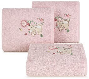 SADA DETSKÝCH UTERÁKOV BABY47 3KS 70X140 CM RUŽOVÁ