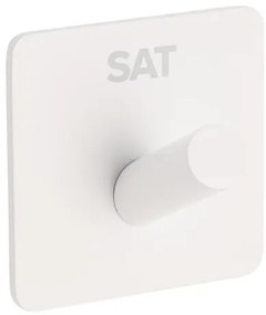 Háčik SAT montáž bez vŕtania biela HACEKNALEP1HB