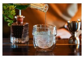 Súprava 2 dvojstenných pohárov Vialli Design Sferico, 250 ml