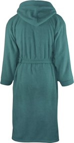 The One Towelling® Župan s kapucňou - Tmavozelená | L/XL
