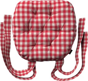 Sedák Martin farba produktu červená látka vzorované