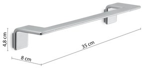 Gedy Gedy, IL GIGLIO držiak uterákov 350x80mm, chrómová, A9213513