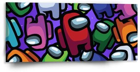 Sablio Obraz AMONG US Levitujúci - 110x50 cm