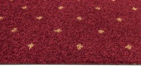 Koberce Breno Metrážny koberec AKZENTO NEW 10, šíře role 400 cm, červená, viacfarebná