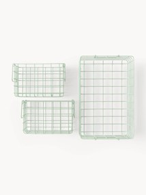 Kovové úložné košíky The Baskets, 3 ks
