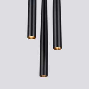 Sollux SL.1463 - Luster na lanku BLISS 3xG9/8W/230V čierna