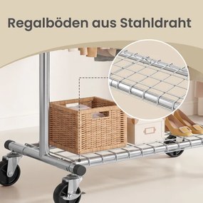 Výškovo nastaviteľný stojan na oblečenie HSRB35177E101