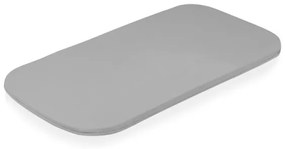 Lionelo - Detské húpacie lehátko s melódiou 2 v 1 BELLA Grey Concrete + diaľkové ovládanie