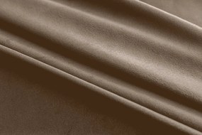 Béžový zatemňovací záves VELVET 140x270 cm Zavesenie: Riasiaca páska