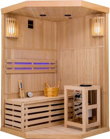 BPS-koupelny Fínska sauna Relax HYD-3135 120x120, 1-2 osoby
