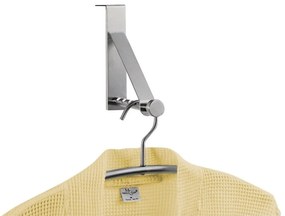 Zeller Present Prídavný vešiak na dvere na ramienka, nehrdzavejúca oceľ