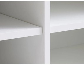 Biely TV stolík 180x56x45 cm Nola – Unique Furniture