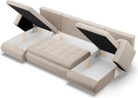 Sedacia súprava FORESTA ULL Kronos v tvare U béžová