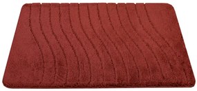 Kúpeľňový koberček Sara Carmine bordový Fale