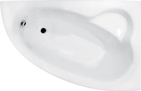 Besco Akrylátová asymetrická vaňa Natalia 150x100 BESCO-Farba: Biela, BESCO-Orientácia: Pravá