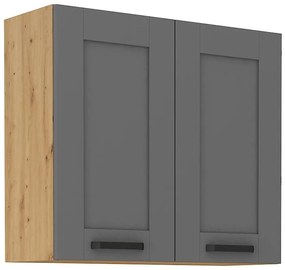 Kuchynská skrinka Luna dustgrey/artisan 80G-72 2F
