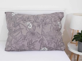 Obliečka Mako jersey 70 × 90 cm – Valeria sivohnedá