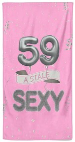 Osuška Stále sexy – ružová (vek: 59)