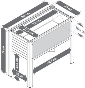 Detský vyvýšený záhon
