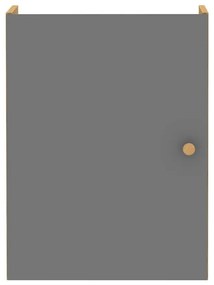 Sivý modulárny policový systém 33x43.5 cm Z Cube - Tenzo