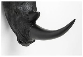 Rhino Head dekorácia čierna