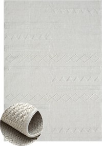 Kusový koberec Velvet Vista cream – na von aj na doma, 80x150, biela, chodba / predsieň, My Flair